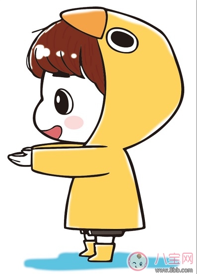 祖國花朵專用雨衣 給寶寶選什么雨衣好