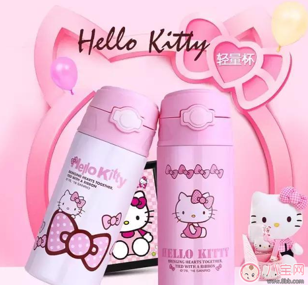 孩子開學喝水用什么杯子好 推薦孩子用Hello Kitty系列水杯