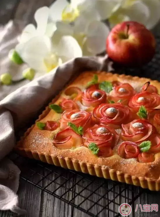 孕期想吃甜點又怕胖 玫瑰蘋果塔好吃不發(fā)胖