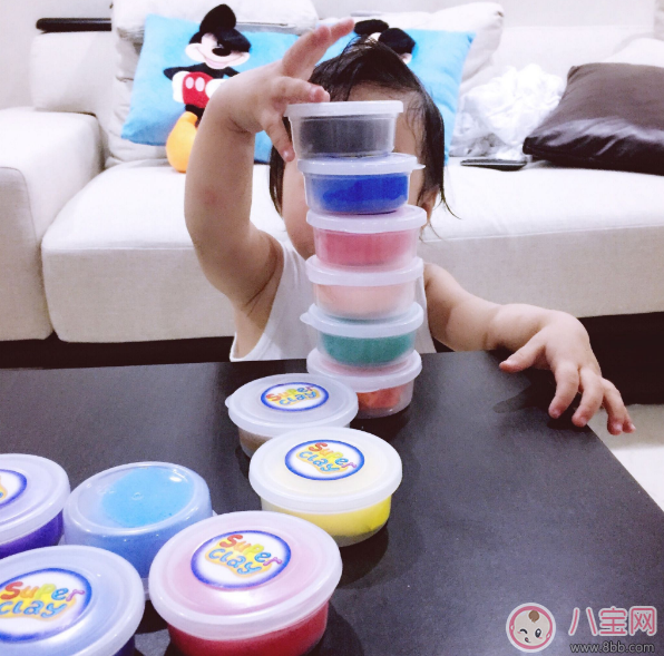 寶寶喜歡玩黏土 卡樂淘親子黏土測評