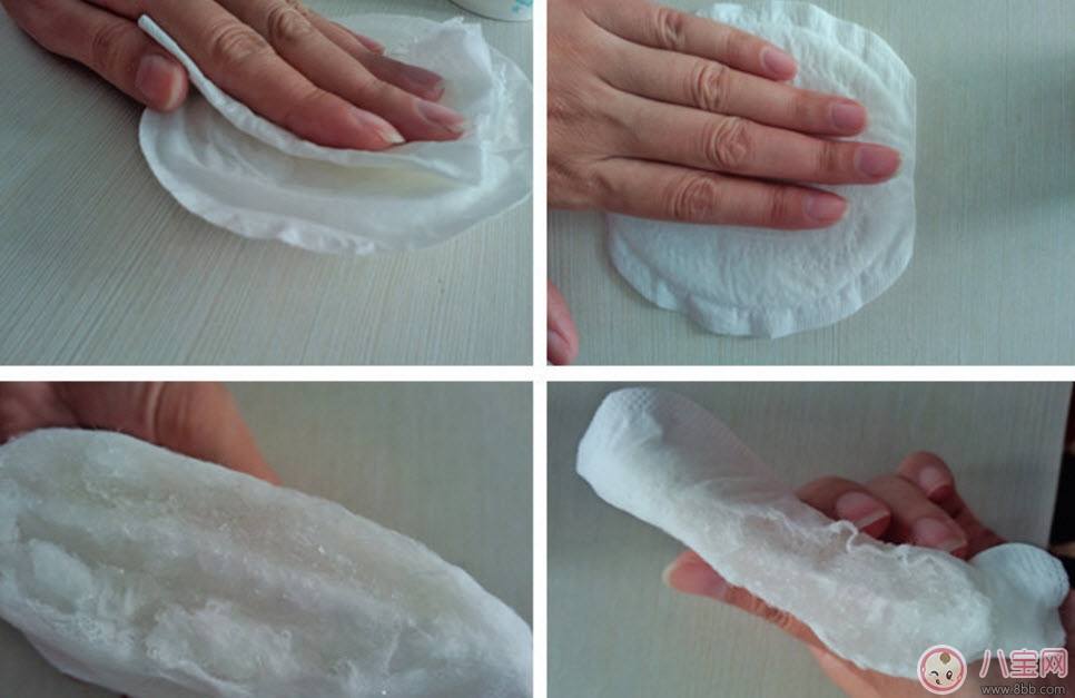 小白熊和貝親防溢乳墊哪個(gè)好 小白熊貝親防溢乳墊吸水測(cè)試