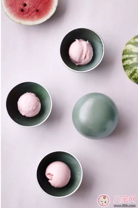 夏季解暑神器 自制西瓜冰淇淋 夏季解暑神器 自制西瓜冰淇淋