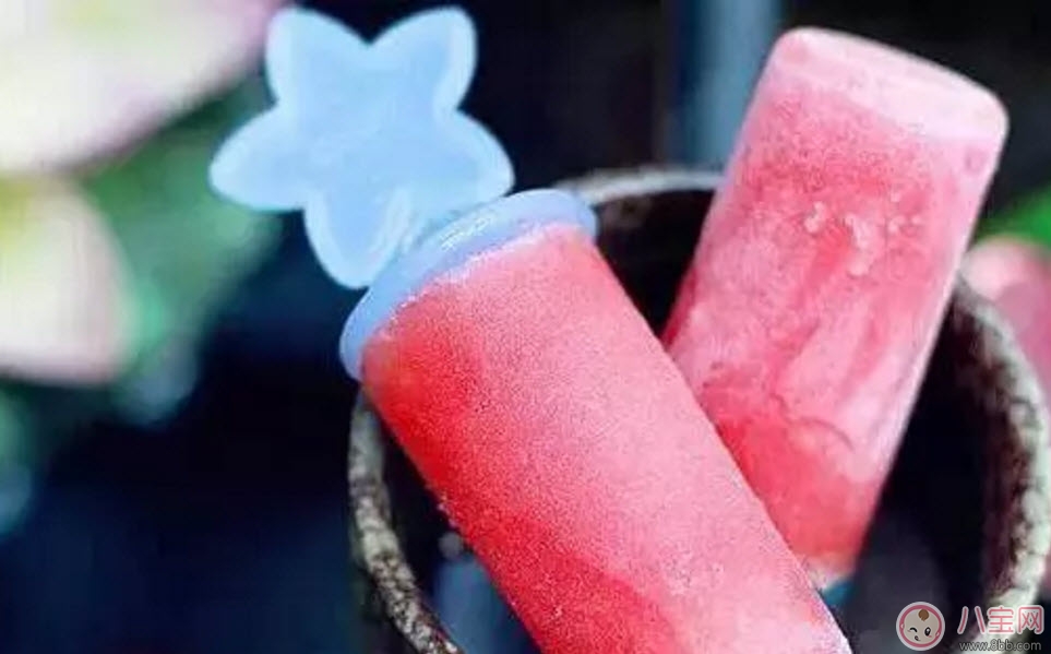 夏季解暑神器 自制西瓜冰淇淋 夏季解暑神器 自制西瓜冰淇淋