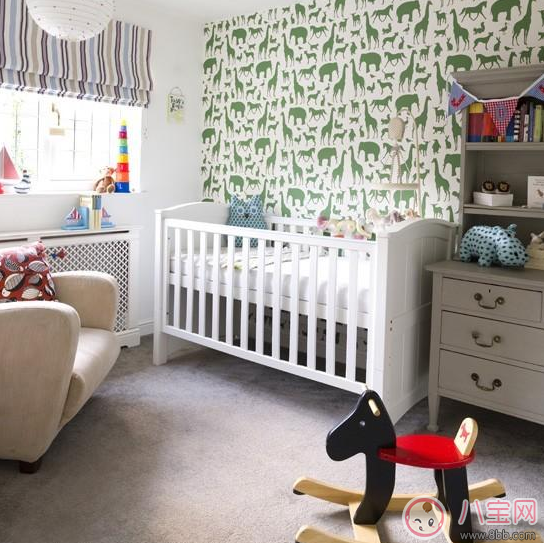 孩子?jì)雰悍吭趺床贾?不知是男是女怎么布置嬰兒房