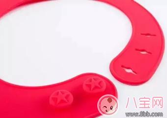 吃輔食再也不怕臟了 賈靜雯女兒咘咘同款硅膠可折疊圍兜