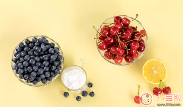 輔食果醬 寶寶愛吃的櫻桃&藍(lán)莓果醬