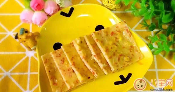 寶寶黃金營養(yǎng)早餐 玉米胡蘿卜雞蛋餅