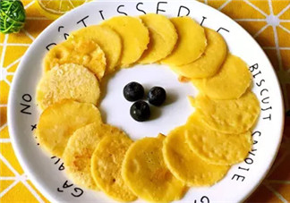 寶寶輔食健脾胃 小米軟餅