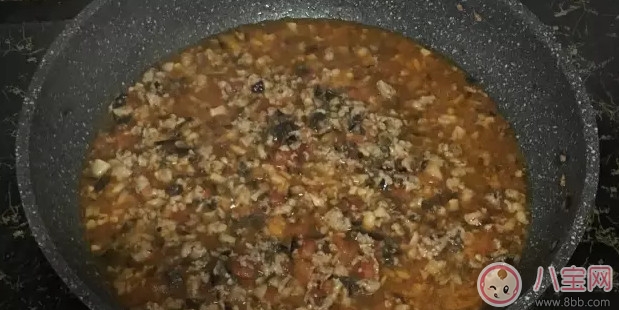 香菇肉醬意面 寶寶也能吃的意面 香菇肉醬意面 寶寶也能吃的意面