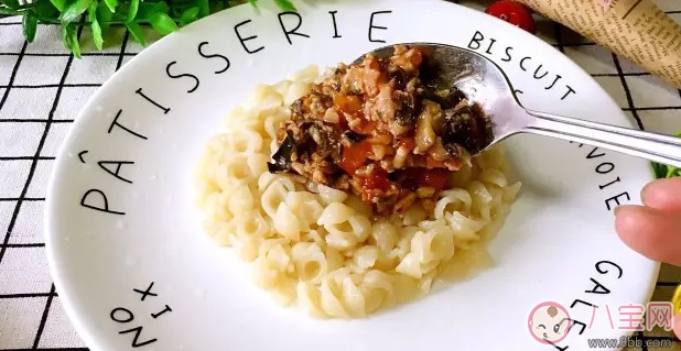 香菇肉醬意面 寶寶也能吃的意面 香菇肉醬意面 寶寶也能吃的意面