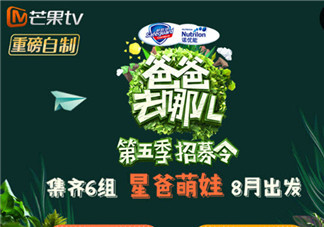 爸爸去哪兒5候選實(shí)習(xí)爸爸人氣榜，實(shí)習(xí)奶爸黃景瑜任嘉倫竇驍(前三)