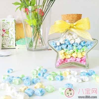 折紙星星瓶 寫下對老師最真誠的祝福！