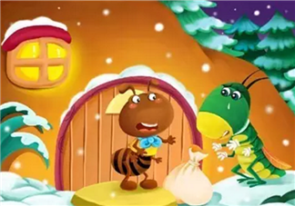 睡前寓言故事  螞蟻和蟈蟈