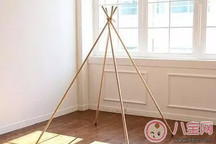 充滿愛的DIY兒童小帳篷制作