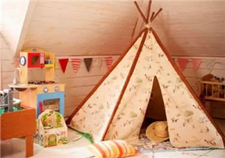 充滿愛的DIY兒童小帳篷制作