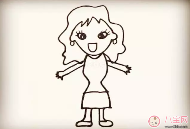 簡(jiǎn)單兩筆畫(huà)出媽媽 媽媽簡(jiǎn)筆畫(huà)教學(xué) 簡(jiǎn)單兩筆畫(huà)出媽媽 媽媽簡(jiǎn)筆畫(huà)教學(xué)