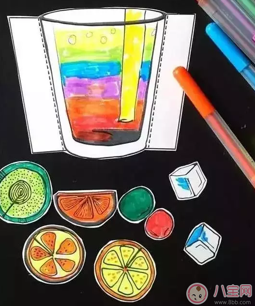 清涼夏日自制小玩具 DIY夏日帽子和飲料