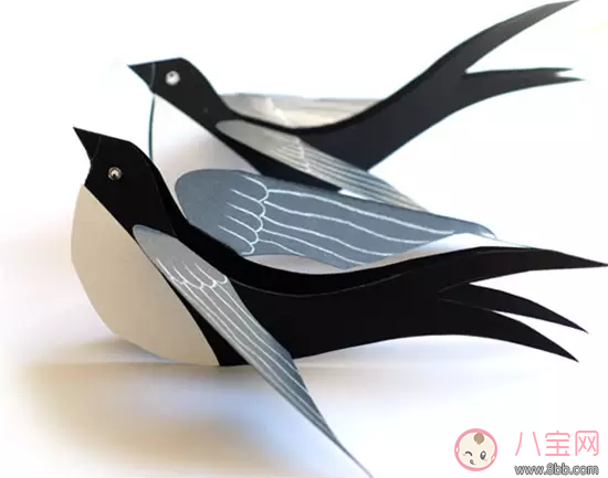 寶寶親子游戲：動(dòng)手制作小燕子