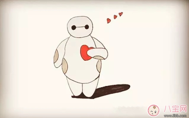 超能陸戰(zhàn)隊大白簡筆畫 寶寶簡筆畫