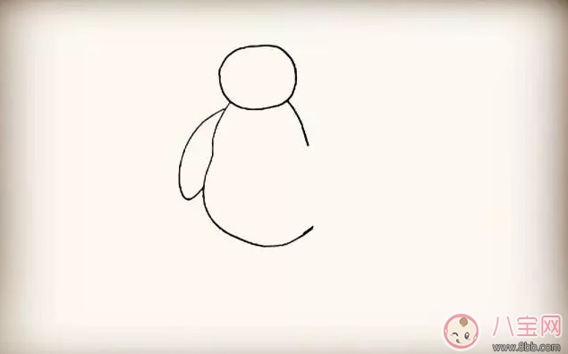 超能陸戰(zhàn)隊大白簡筆畫 寶寶簡筆畫