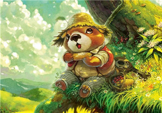 適合爸爸講的胎教小故事 善良的小熊