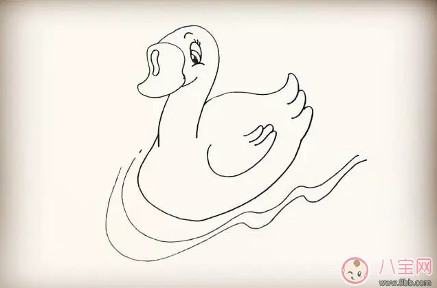 教寶寶簡(jiǎn)筆畫小鵝 小鵝簡(jiǎn)筆畫