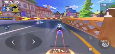 跑跑卡丁車手游亞特拉斯手感測試