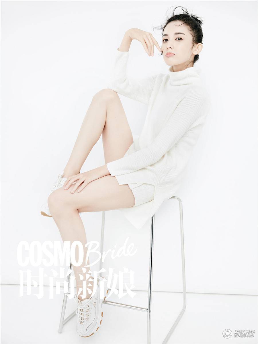 古力娜扎雜志封面大片曝光 眼神堅定不失溫柔