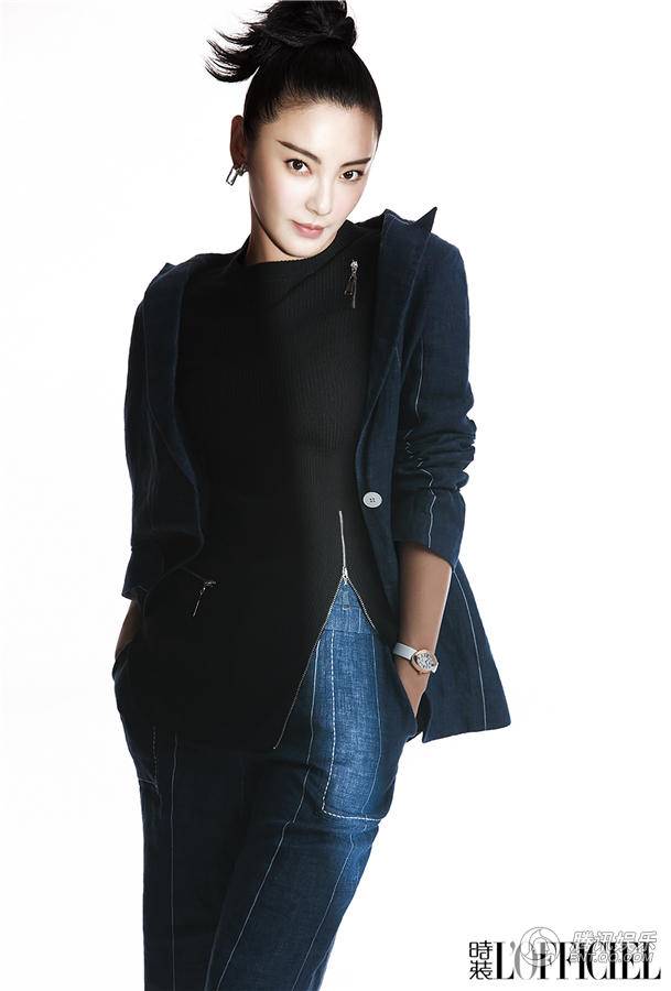 張雨綺登雜志開年封面照 簡(jiǎn)約造型點(diǎn)出靈動(dòng)氣息