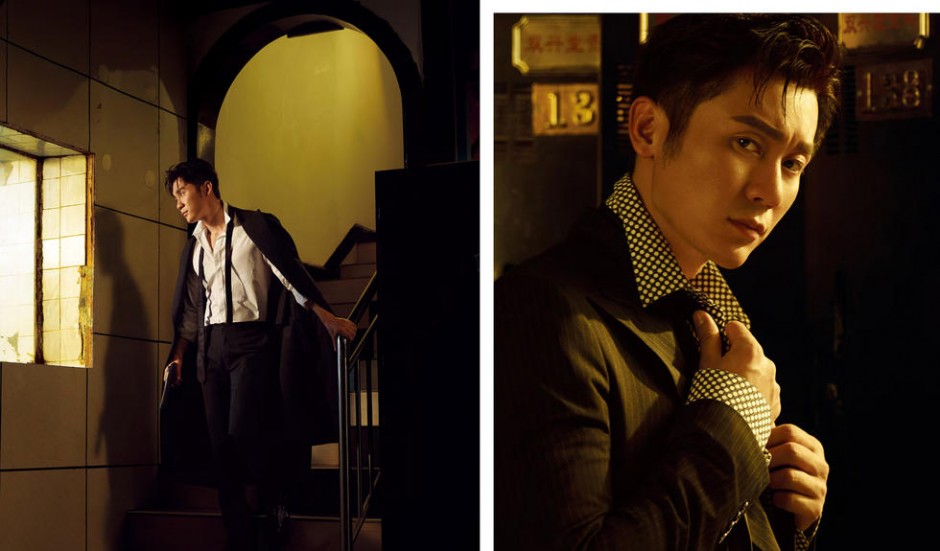 李晨登《男人裝》雜志封面 身材健壯大秀肌肉