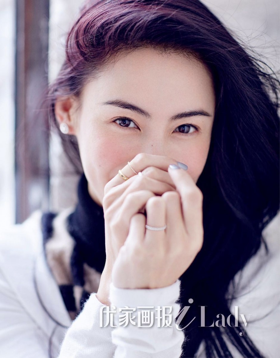 張柏芝登《優(yōu)家畫報(bào)》雜志封面 逆生長(zhǎng)大秀素顏美肌