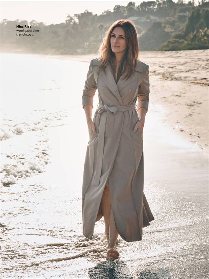 奧斯卡大嘴影后茱莉婭&middot;羅伯茨登《Instyle》封面