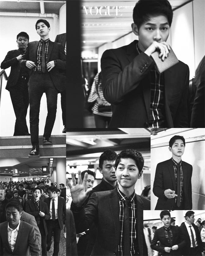 宋仲基《VOGUE》時(shí)尚大片花絮照 教你如何禁欲撩妹
