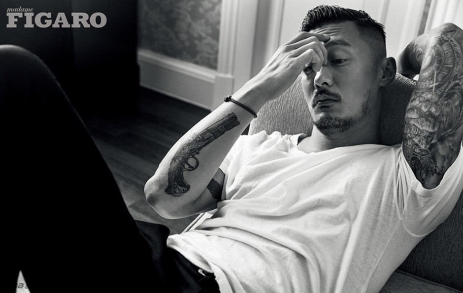 余文樂雜志封面大片 酷感造型盡顯熟男魅力