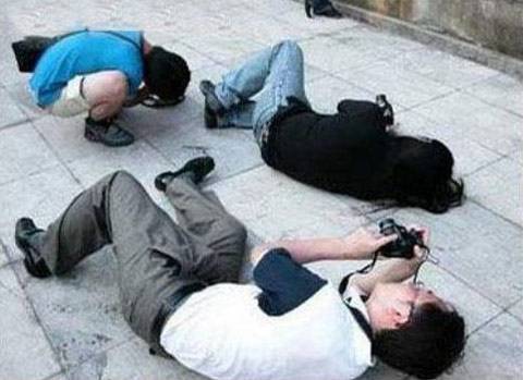 攝影師爆笑的拍照姿勢