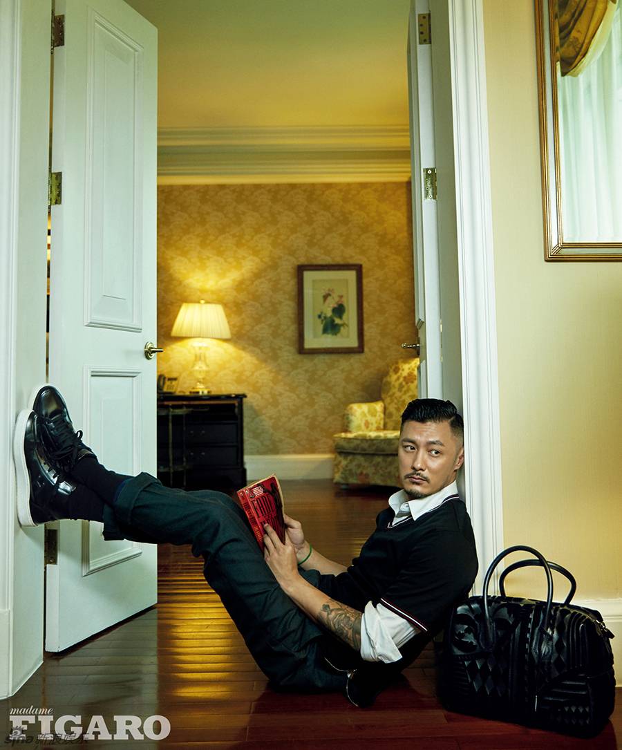 余文樂(lè)雜志封面大片 酷感造型盡顯熟男魅力