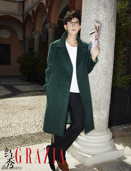 黃子韜最新寫真大片曝光 清新不羈帥氣時(shí)尚