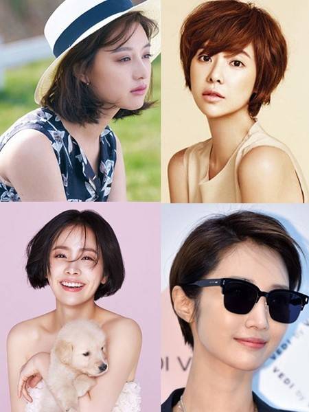 女明星清爽短發(fā)發(fā)型 越短越美麗!