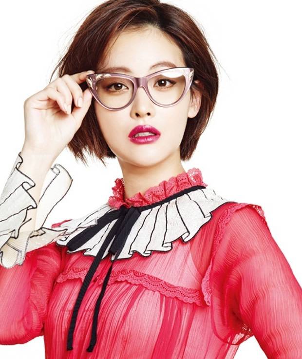 韓國女明星發(fā)型圖片 廣告界小天后吳漣序干練短發(fā)寫真