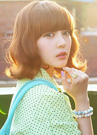 2016春季齊劉海發(fā)型圖鑒 唯美修顏俏皮可愛