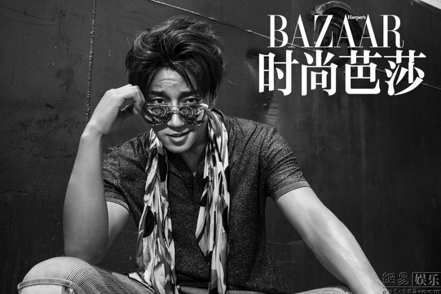 黃致列時(shí)尚大片寫真照 肌肉猛男展現(xiàn)野性魅力