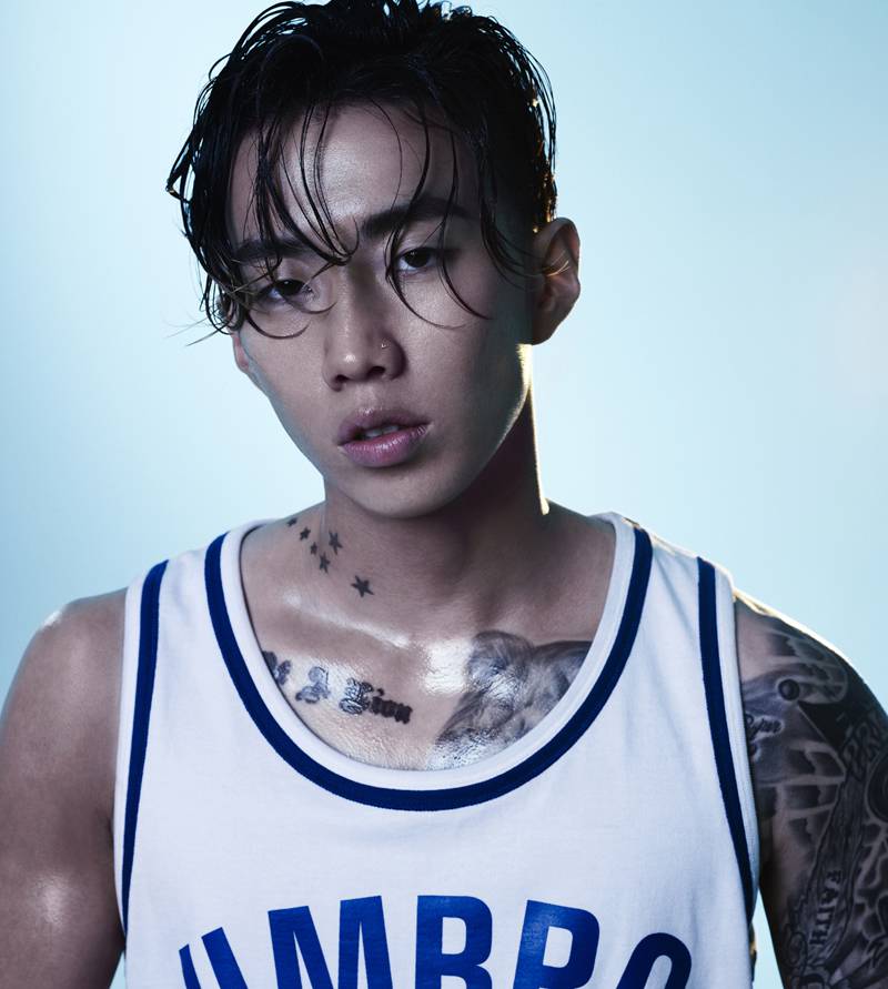 韓星樸宰范濕發(fā)發(fā)型寫(xiě)真 彰顯狂野魅力