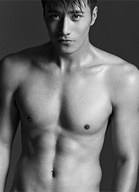 內(nèi)地演員李晨浩腹肌寫真盡顯男性魅力
