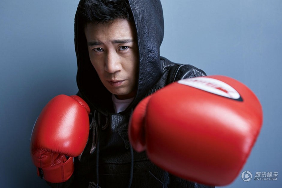 演員于和偉寫真化身拳擊手 青春活力霸氣迷人