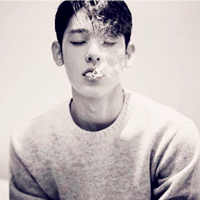 歐美男生超拽霸氣抽煙頭像圖片