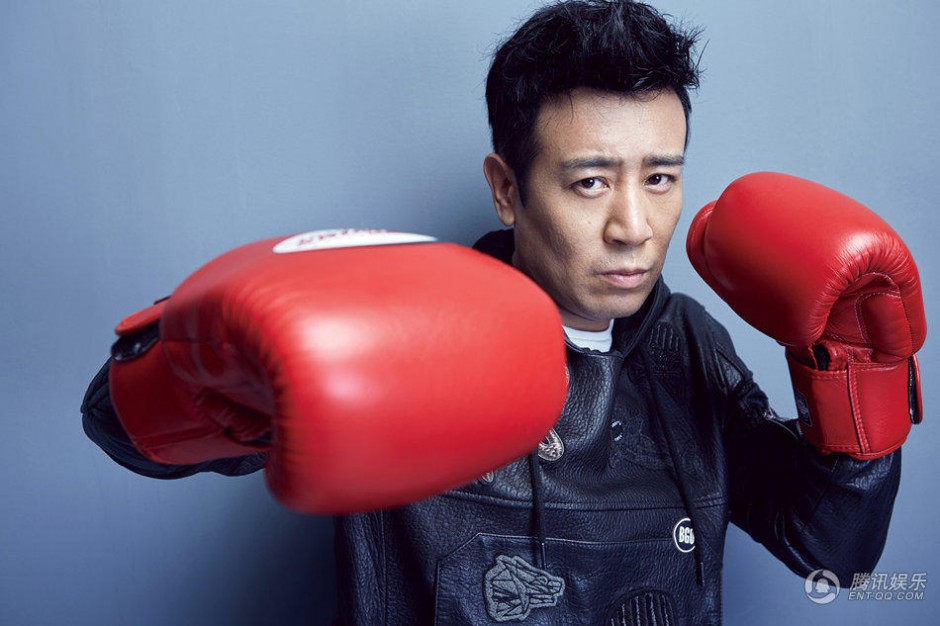 演員于和偉寫真化身拳擊手 青春活力霸氣迷人