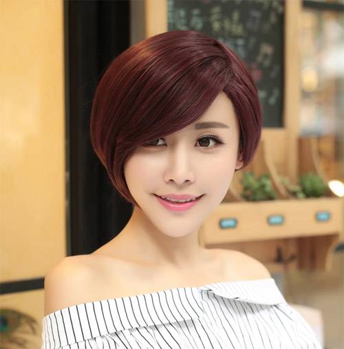 小清新氣質(zhì)短發(fā)發(fā)型推薦 開啟菱形小顏法則