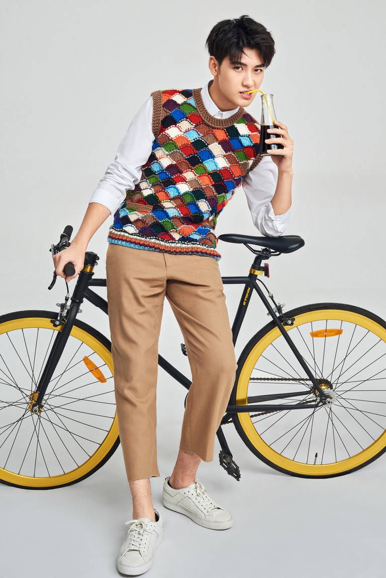 小鮮肉黃俊捷寫真大片曝光 運(yùn)動(dòng)休閑青春無敵