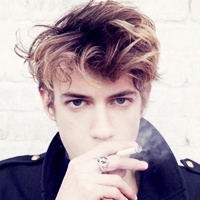 歐美男生超拽霸氣抽煙頭像圖片