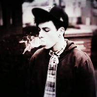 歐美男生超拽霸氣抽煙頭像圖片